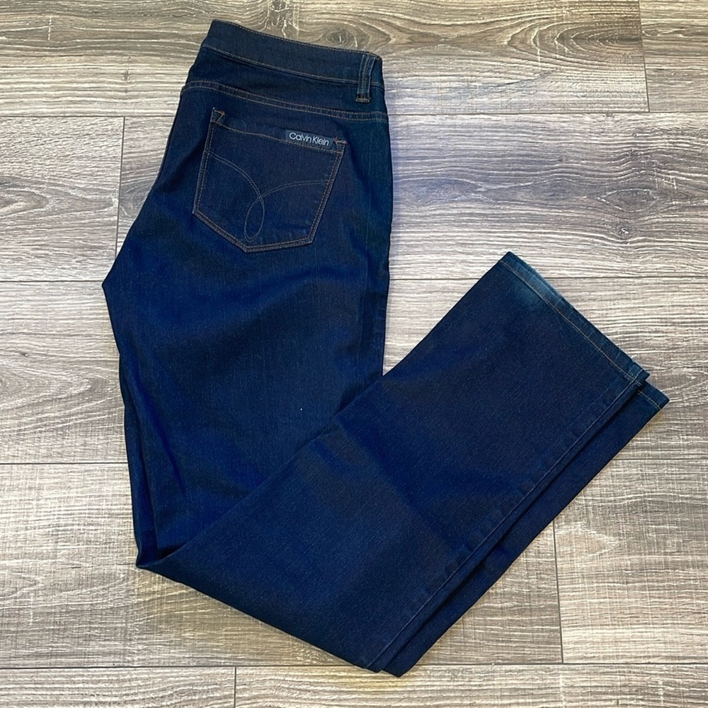 Calvin Klien STRAIGHT Size 30/10 dark blue jeans